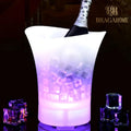 Balde de Gelo Grande com Coluna e Luzes LED (5L)