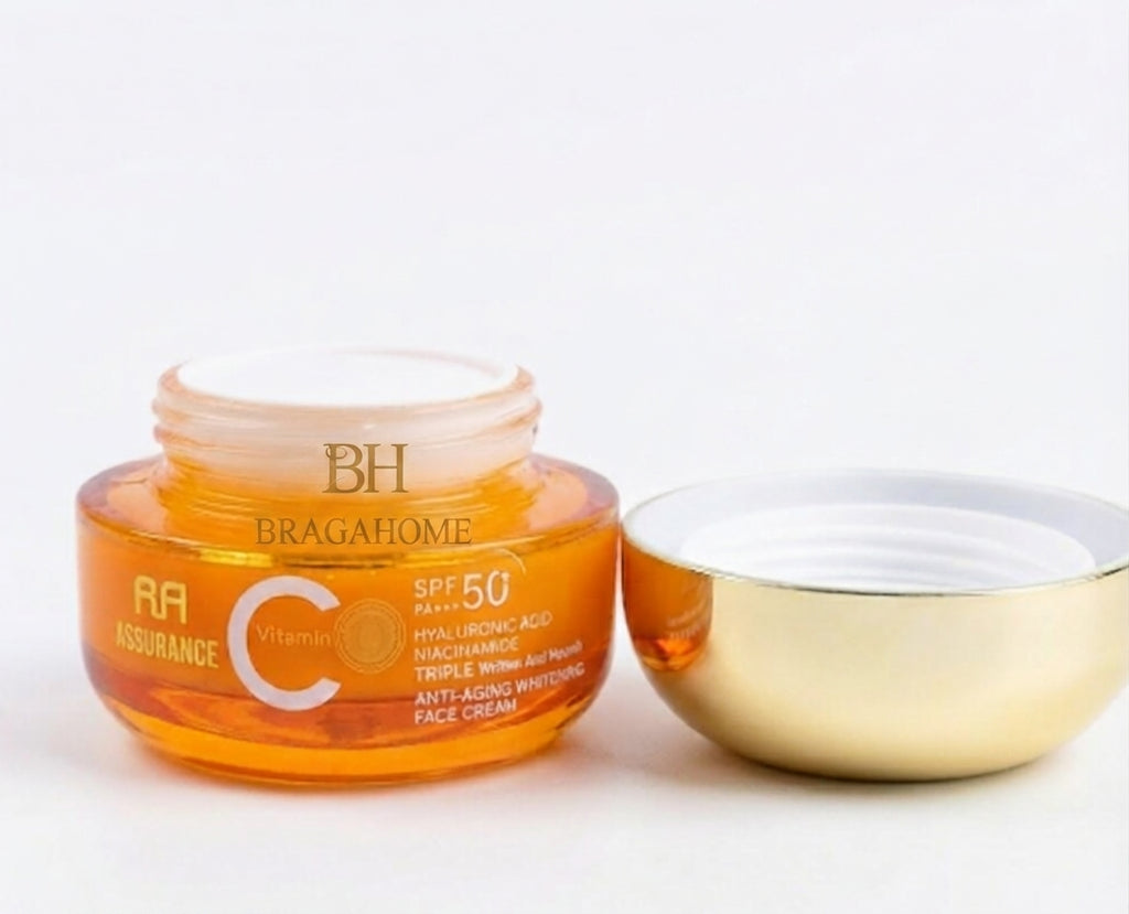 Creme Antirrugas com Ácido Hialurónico, Niacinamida 2,2% + Proteção Solar SPF 50