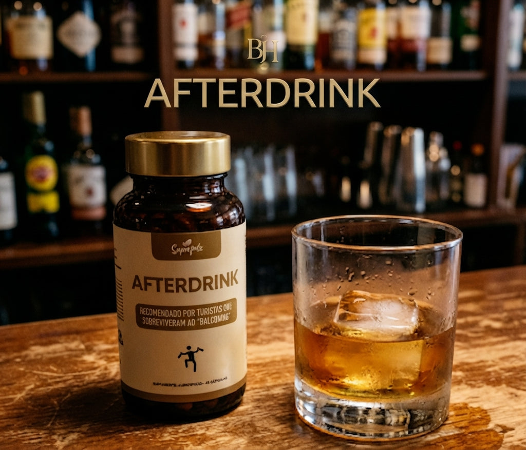 Supafutz AFTERDRINK / Comprimidos de Recuperação, Suplemento Antes e Depois de Beber com Suporte Hepático para Manhãs Melhores