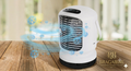 ❄️🔥 MINI AR CONDICIONADO PORTÁTIL USB 4 EM 1 – REFRIGERADOR, VENTOINHA, HUMIDIFICADOR E LUZ LED