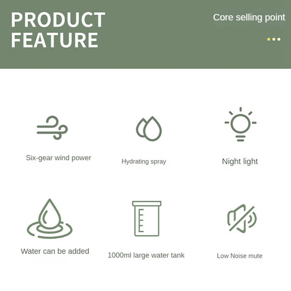 ❄️🔥 MINI AR CONDICIONADO PORTÁTIL USB 4 EM 1 – REFRIGERADOR, VENTOINHA, HUMIDIFICADOR E LUZ LED
